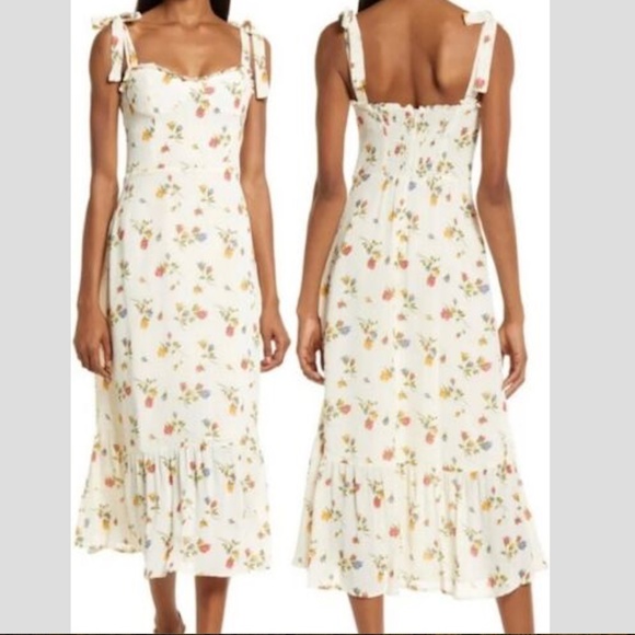 Reformation Dresses & Skirts - NWT $248 REFORMATION Nikita Floral Noemi Midi Dress